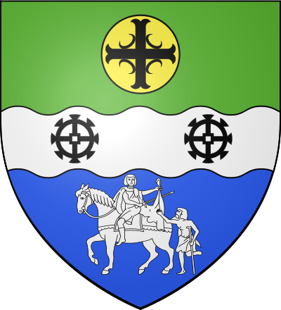 Blason de la commune Soumaintrain