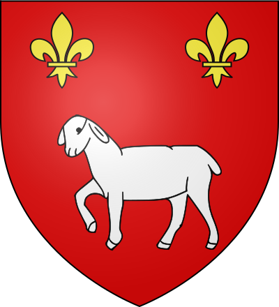 Blason de la commune Anjoutey