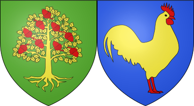 Blason de la commune Autrechêne