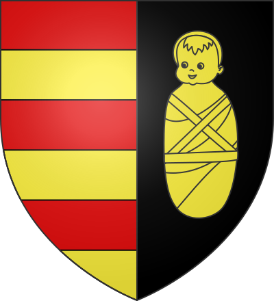 Blason de la commune Auxelles-Haut