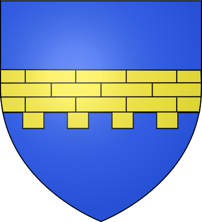 Blason de la commune Bourg-sous-Châtelet