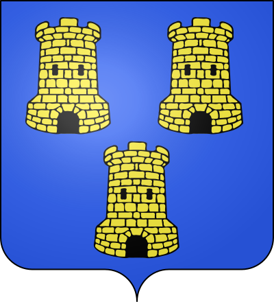 Blason de la commune Châtenois-les-Forges
