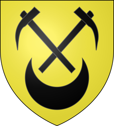 Blason de la commune Lamadeleine-Val-des-Anges