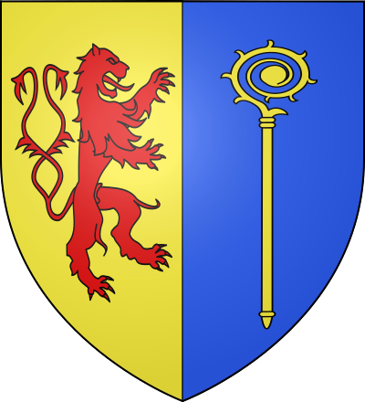 Blason de la commune Saint-Dizier-l'Évêque