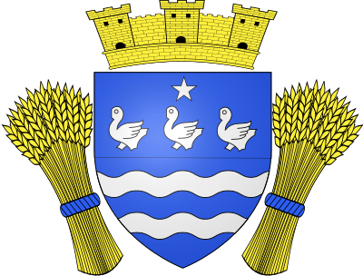 Blason de la commune Cerny
