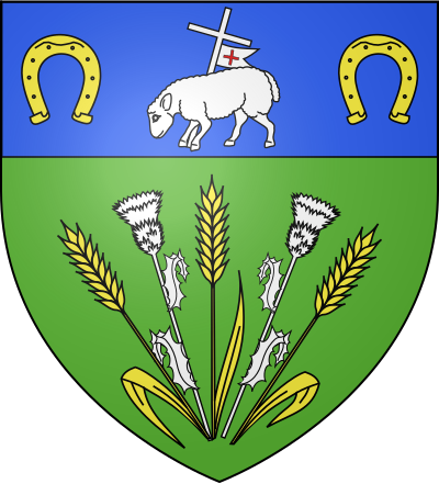 Blason de la commune Mauchamps