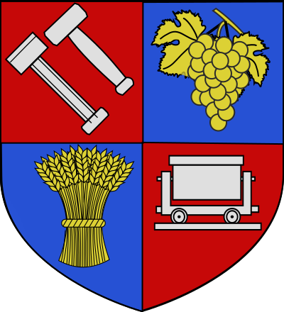 Blason de la commune Mondeville