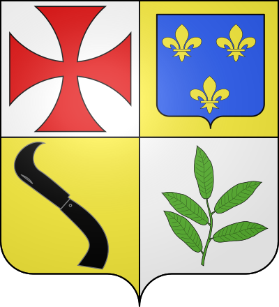 Blason de la commune Nozay