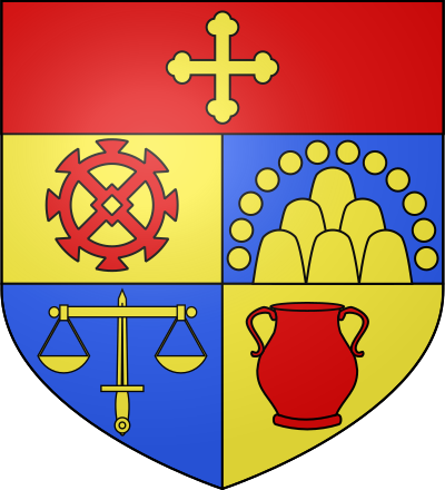Blason de la commune Saint-Maurice-Montcouronne