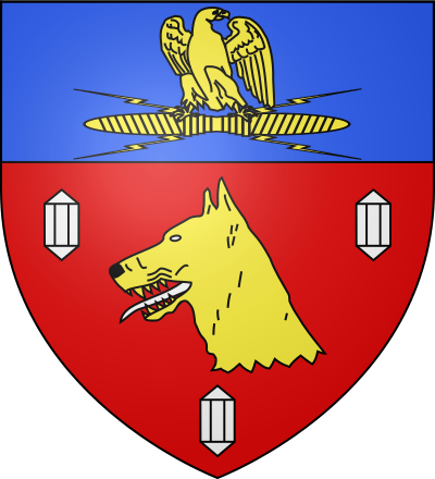 Blason de la commune Marnes-la-Coquette