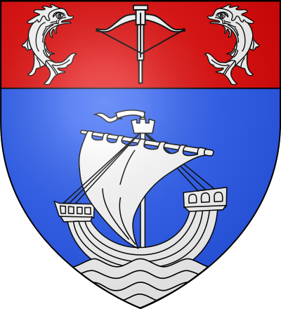 Blason de la commune Villeneuve-la-Garenne