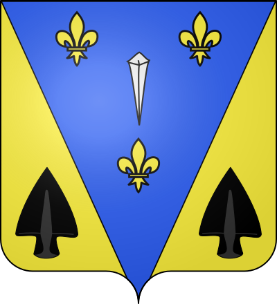 Blason de la commune Villepinte