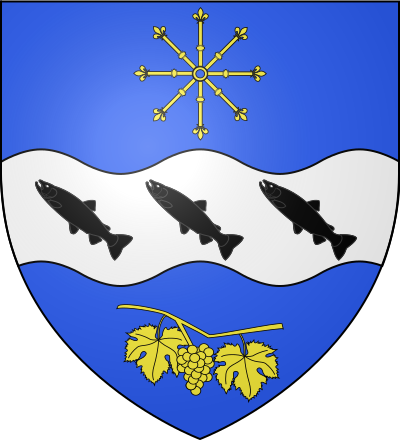 Blason de la commune Ablon-sur-Seine