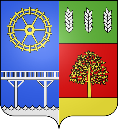 Blason de la commune Bry-sur-Marne