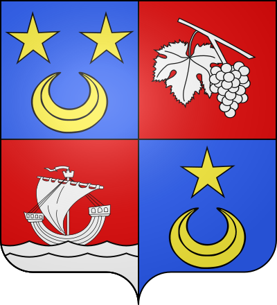 Blason de la commune Champigny-sur-Marne