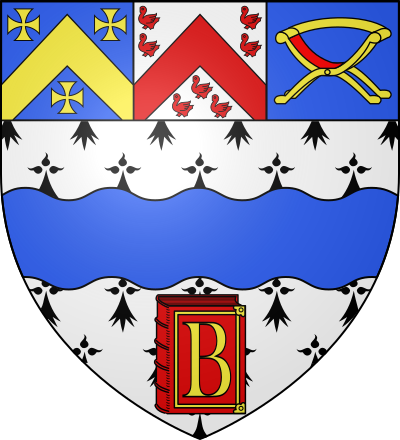 Blason de la commune Gentilly