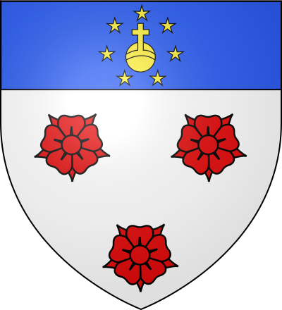 Blason de la commune Mandres-les-Roses
