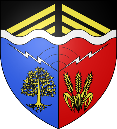 Blason de la commune Noiseau
