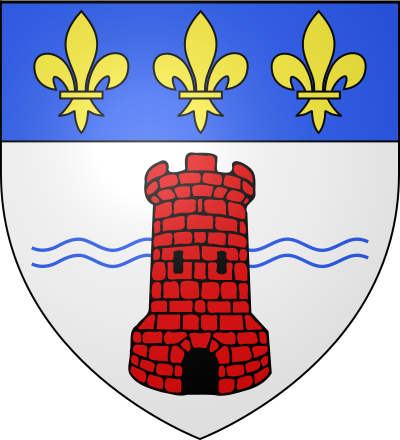 Blason de la commune La Queue-en-Brie