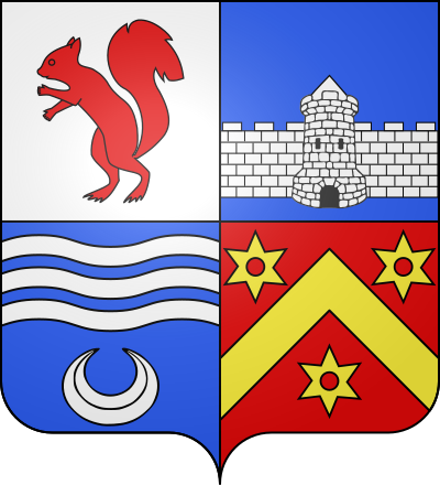 Blason de la commune Saint-Mandé