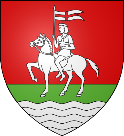Blason de la commune Saint-Maurice