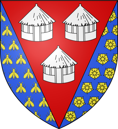 Blason de la commune Villecresnes