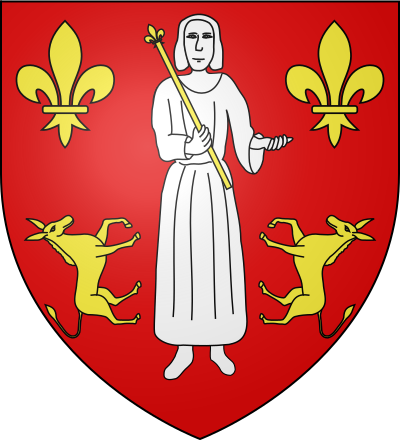 Blason de la commune Asnières-sur-Oise