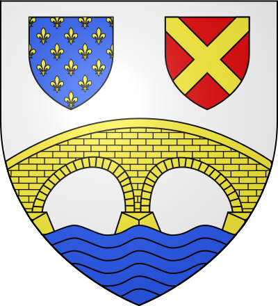 Blason de la commune Auvers-sur-Oise