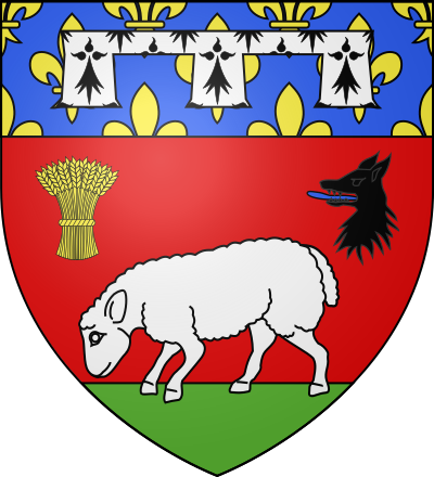 Blason de la commune Hérouville-en-Vexin