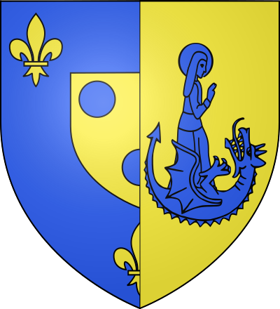 Blason de la commune Hodent