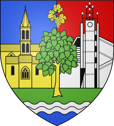 Blason de la commune Jouy-le-Moutier