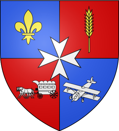 Blason de la commune Moisselles