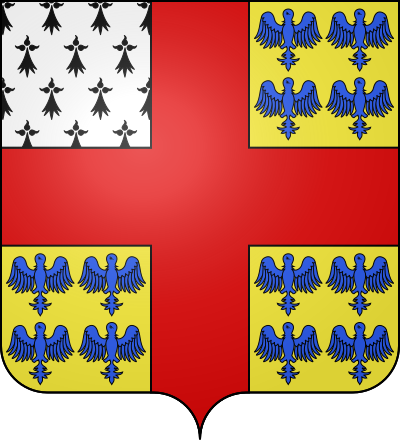 Blason de la commune Saint-Leu-la-Forêt