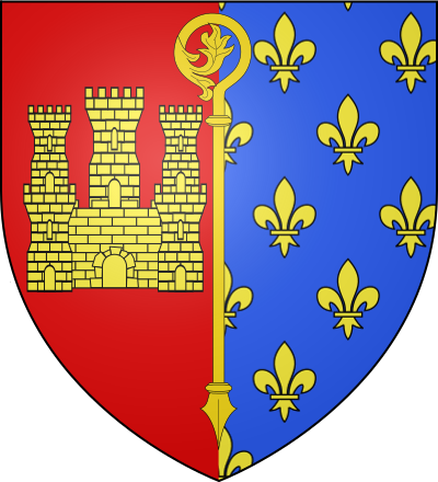 Blason de la commune Saint-Ouen-l'Aumône