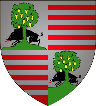 Blason de la commune Esch-sur-Sûre
