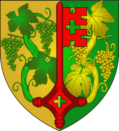 Blason de la commune Wormeldange